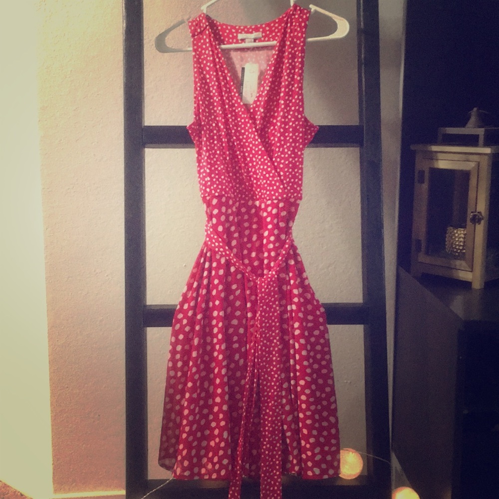 New York & Company Red Dress